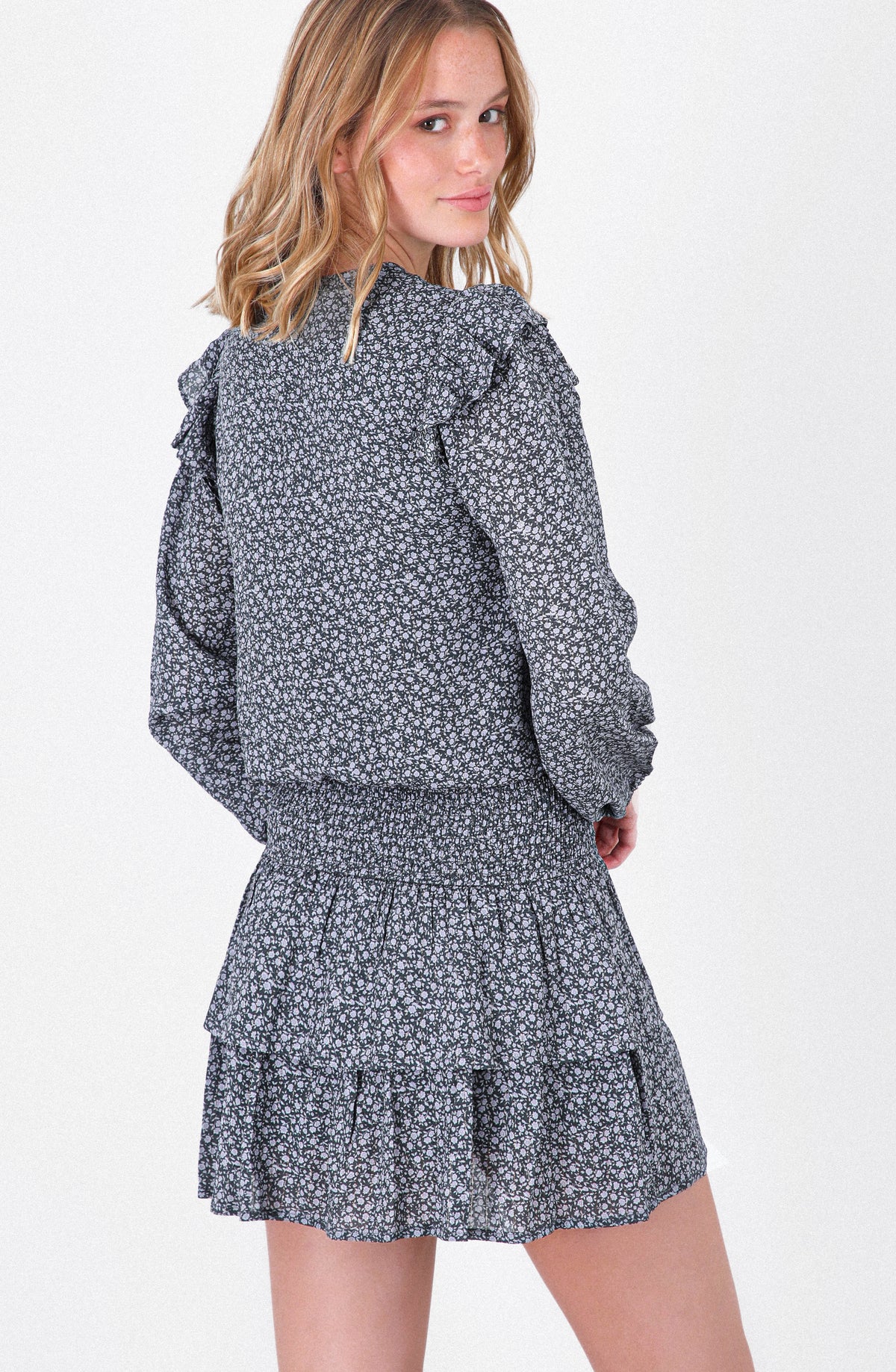 Falda Print Grey