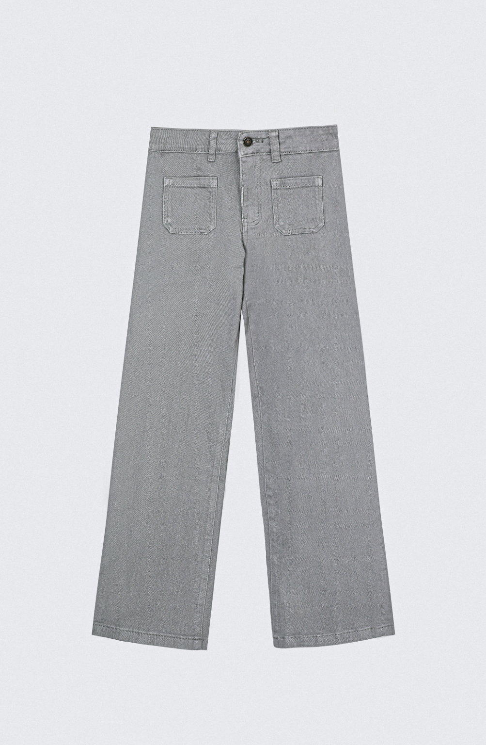 Pantalón Straight Pocket Grey