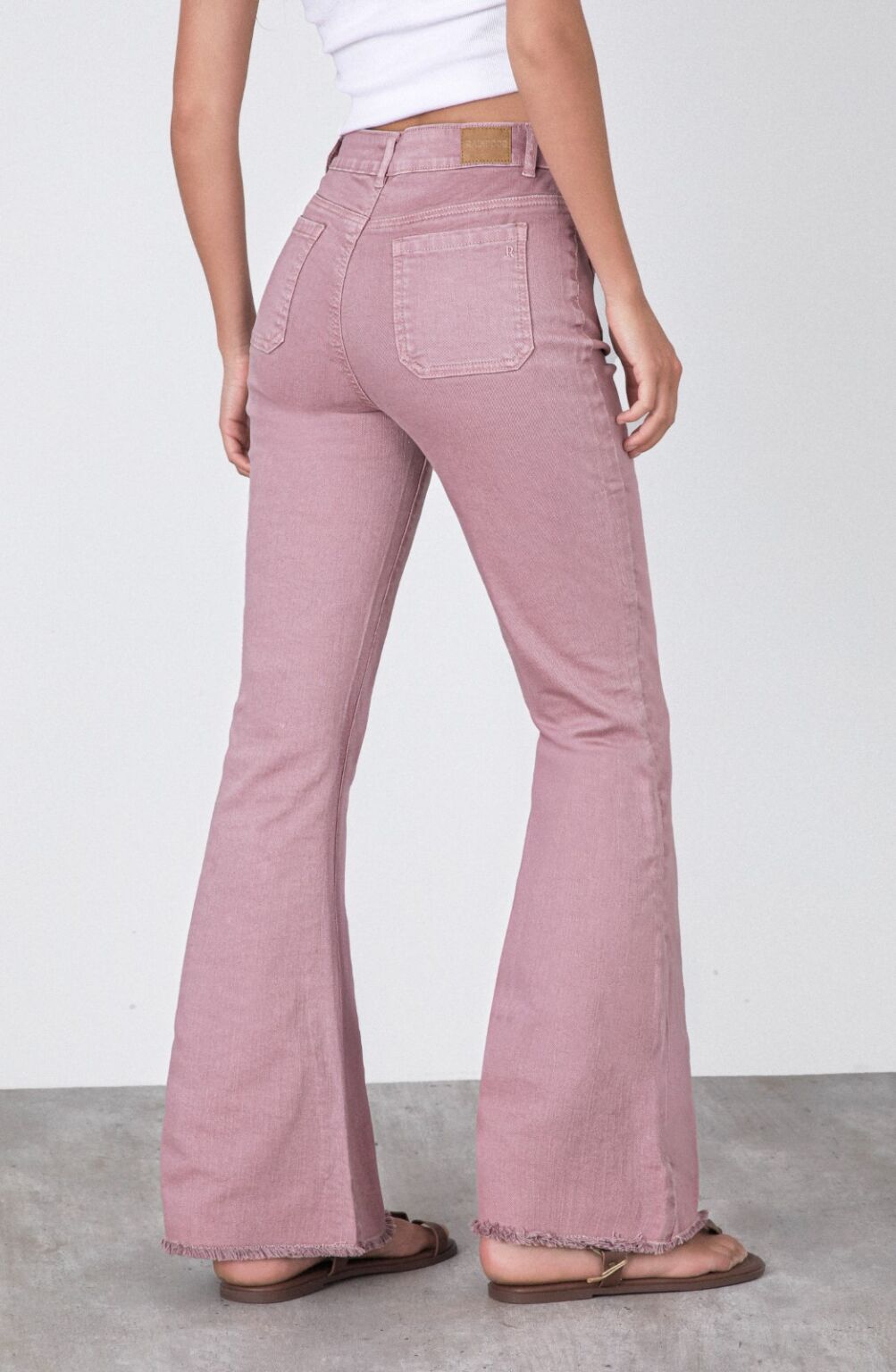 Pantalón Flare Pocket Pink