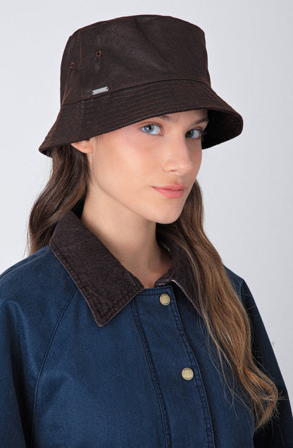 Bucket Hat Encerado Brown