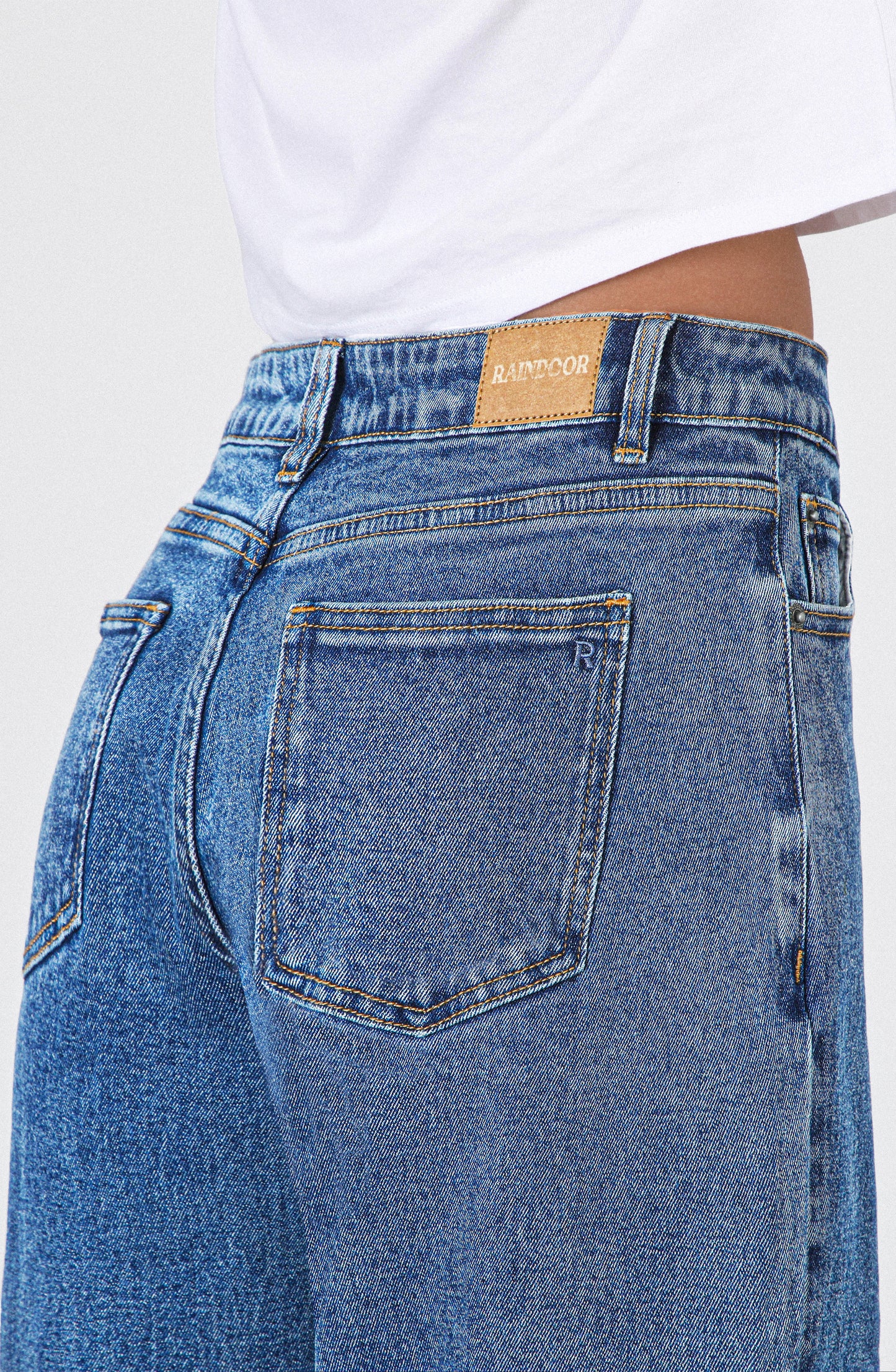 Pantalón Tiro Bajo Blue