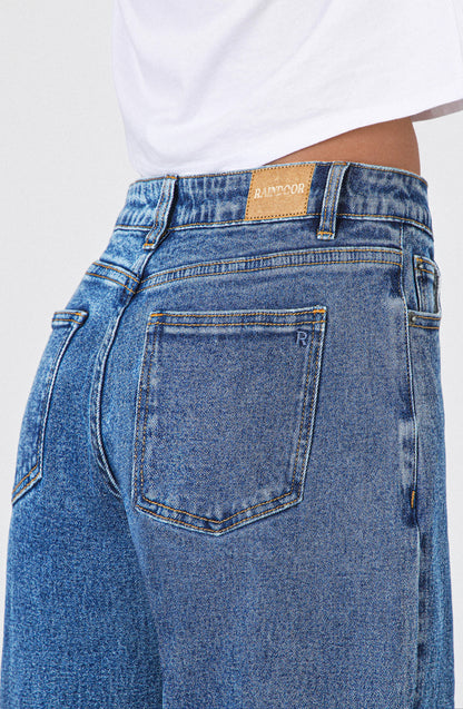 Pantalón Tiro Bajo Blue