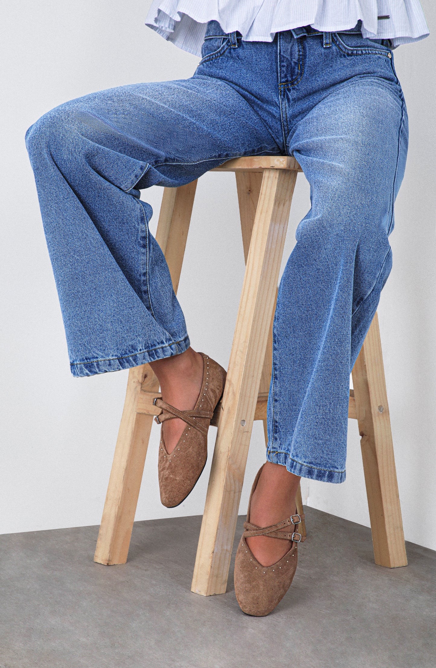 Ballerina Tachas Brown