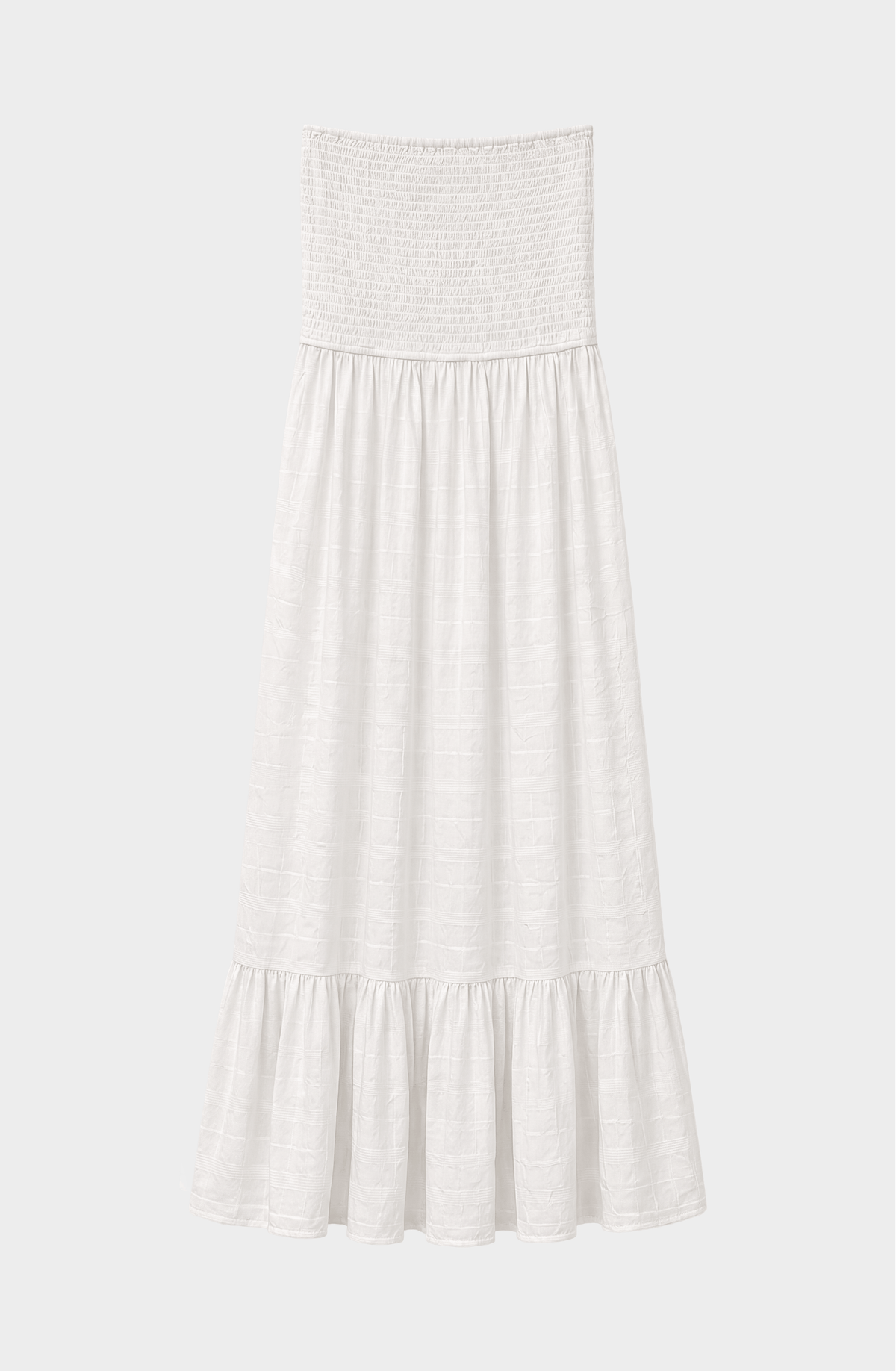 Vestido Largo Cotton White
