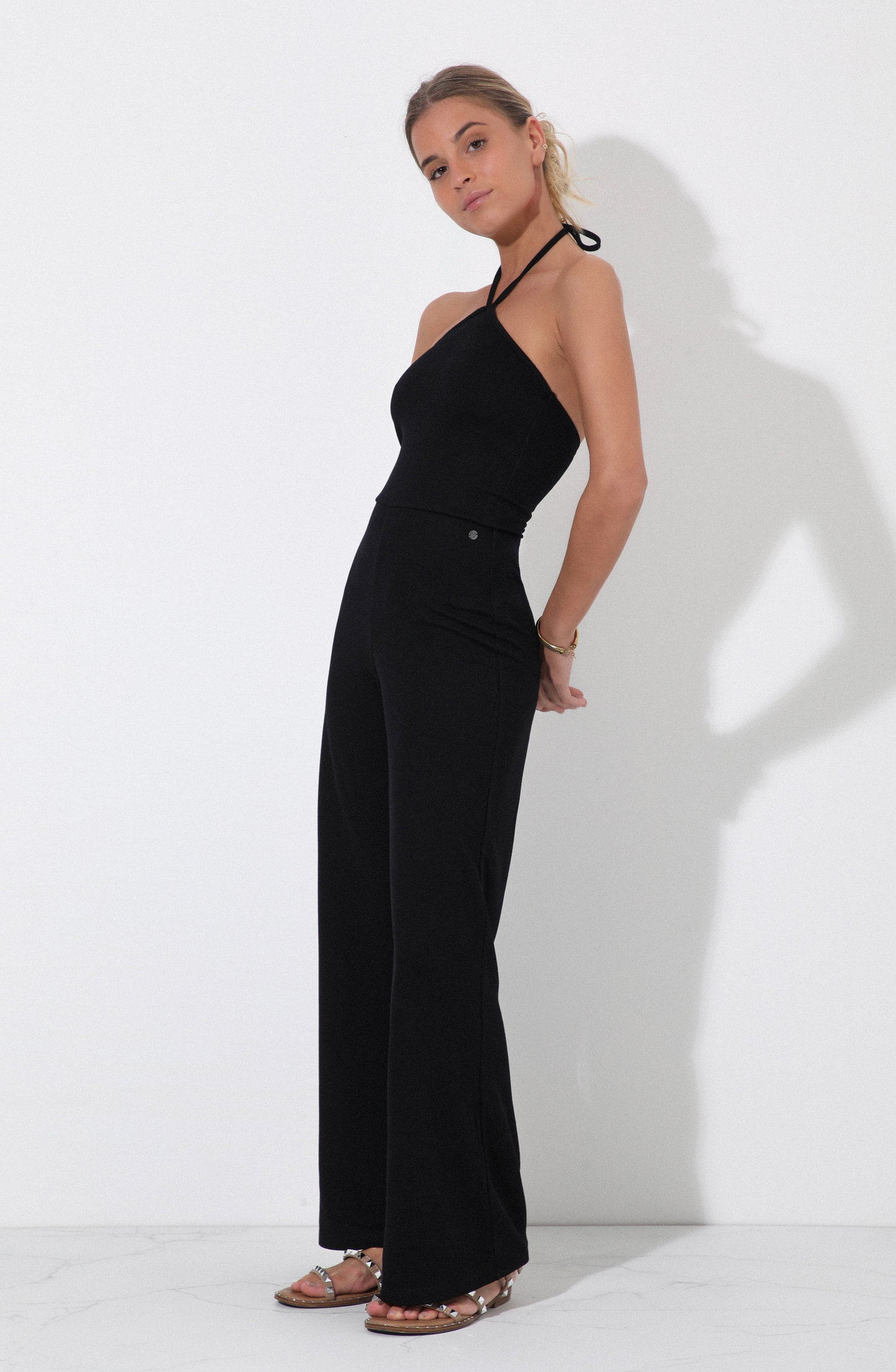 Enterito Largo Halter Black