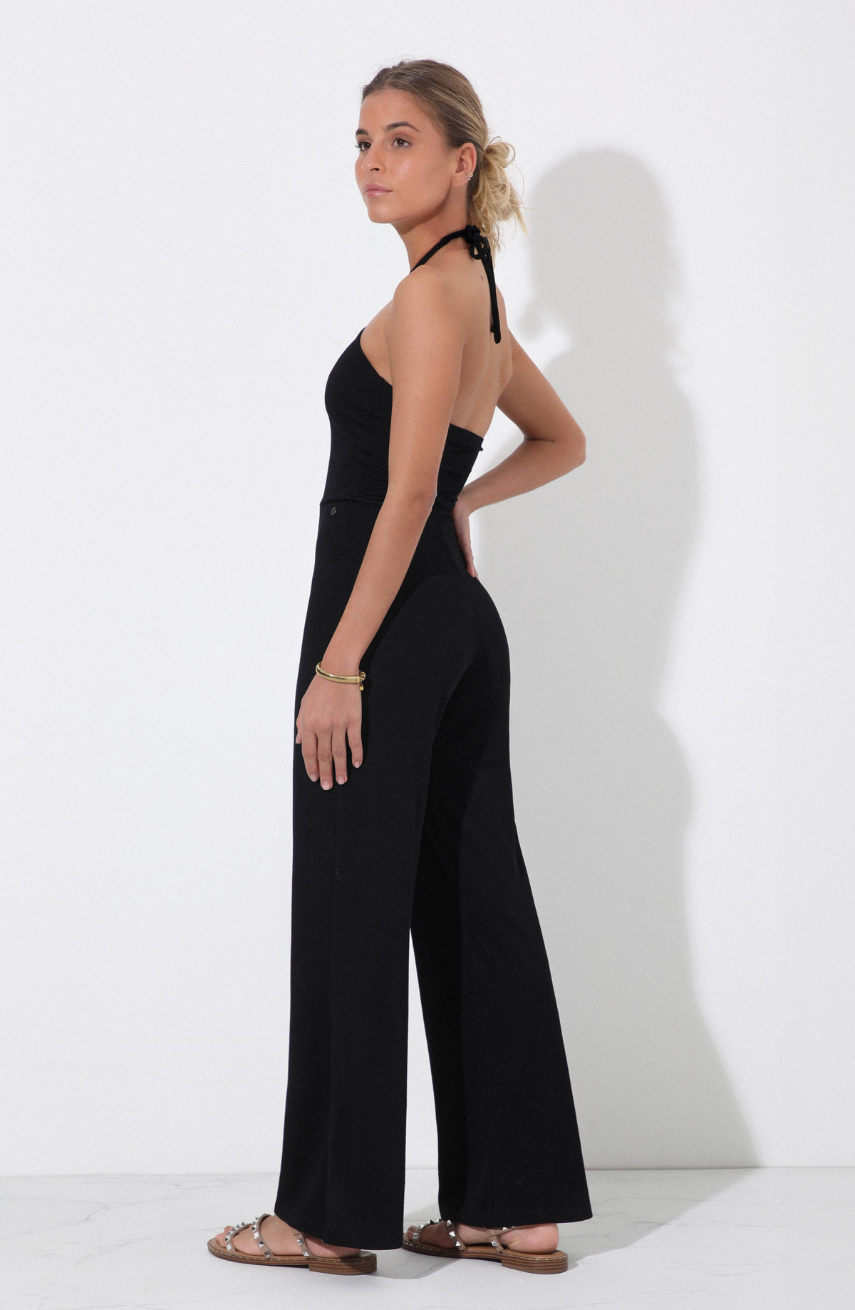 Enterito Largo Halter Black