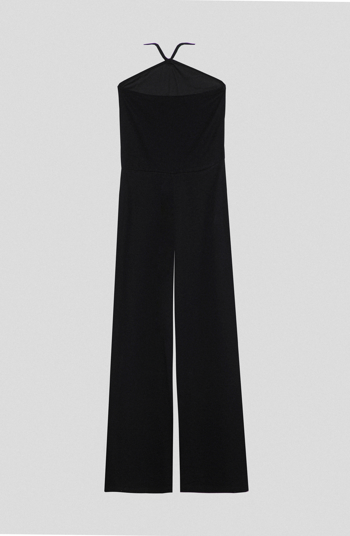 Enterito Tejido Halter Black