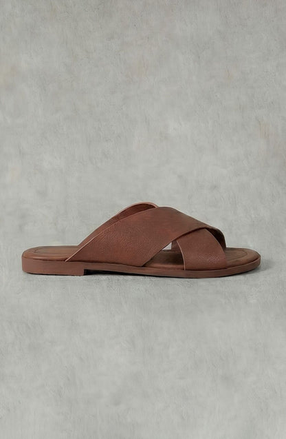 Sandalia Cruzada Brown