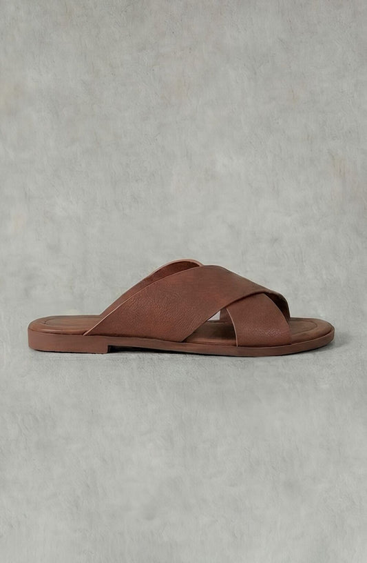 Sandalia Cruzada Brown