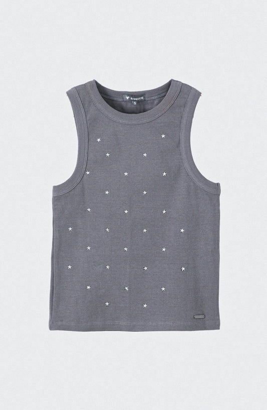 Top Tank Estrellas Grey