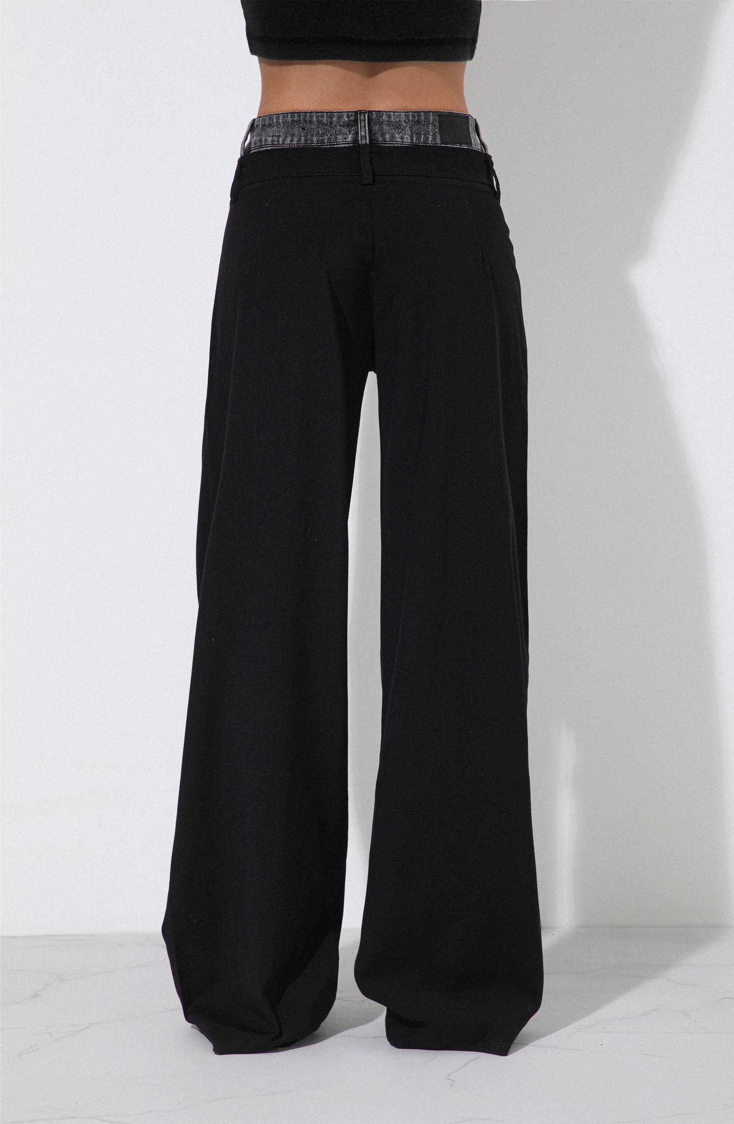 Pantalón Sastrero Pretina Denim