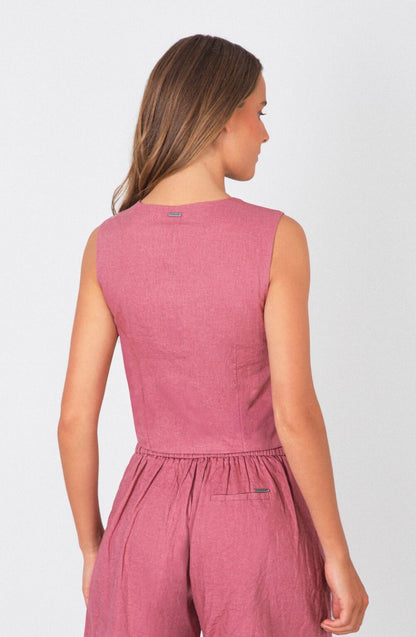Vest Cruzado Pink