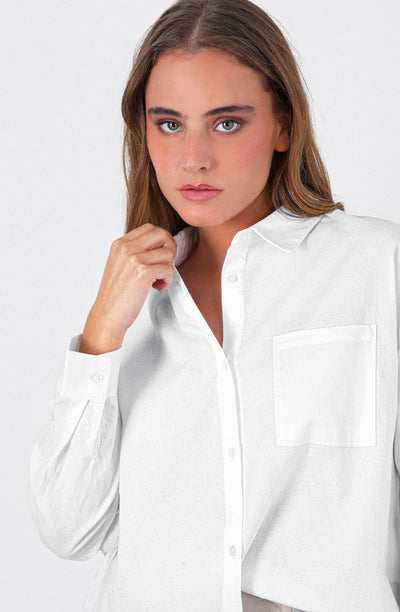 Blusa Algodón White
