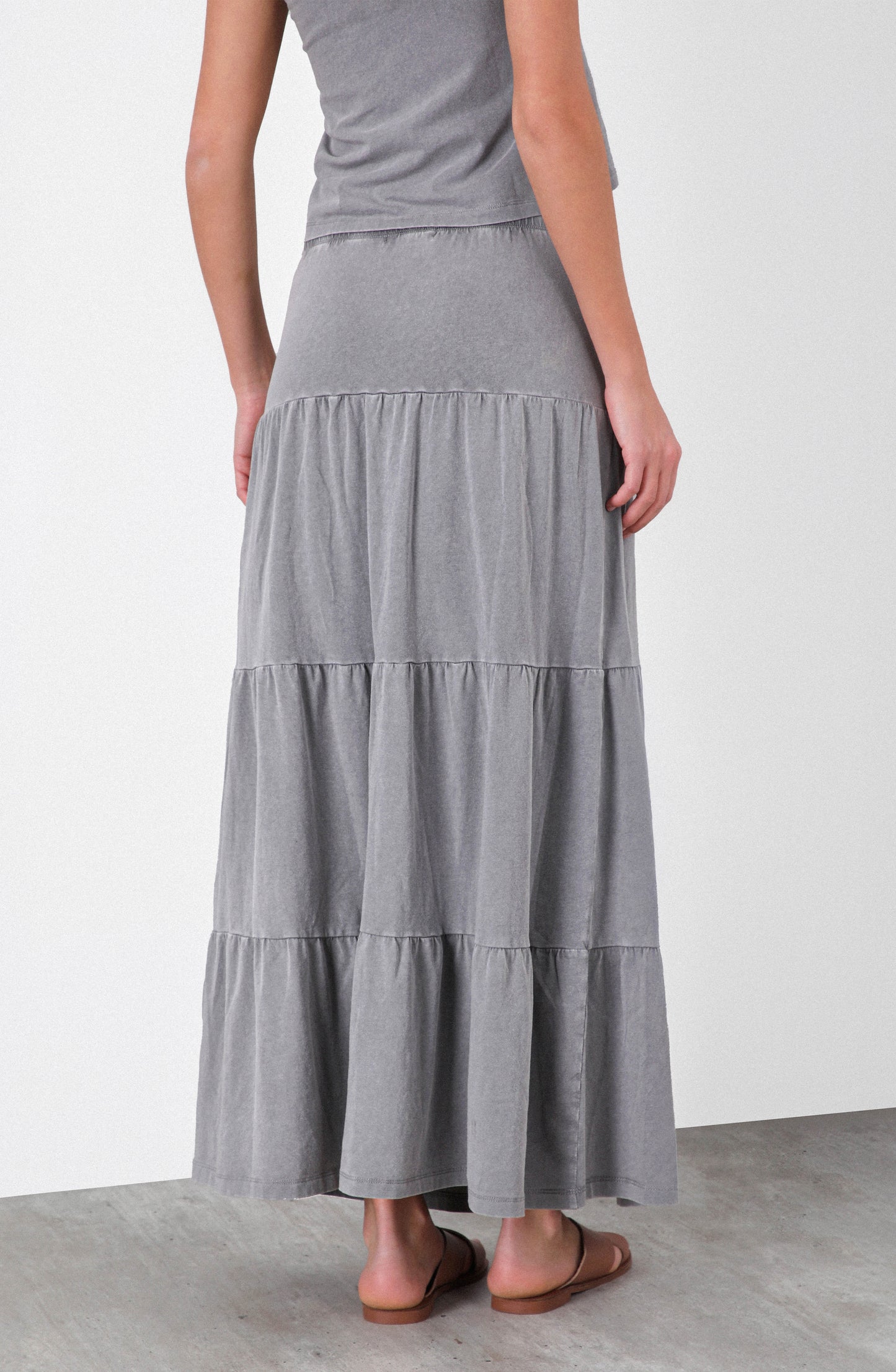 Falda Larga Grey