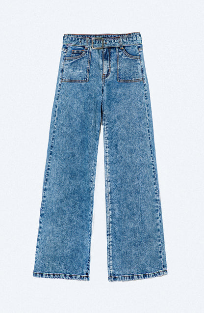 Pantalón Cinturón Blue