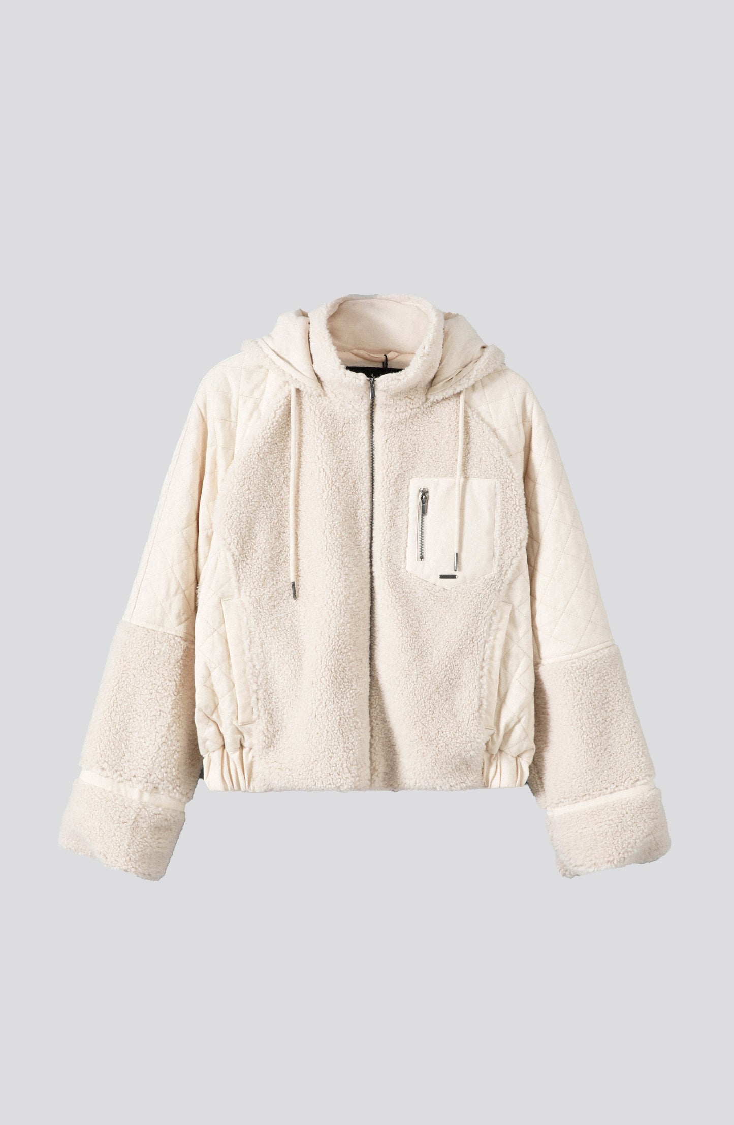 Chiporro Sherpa Quilt Ecru