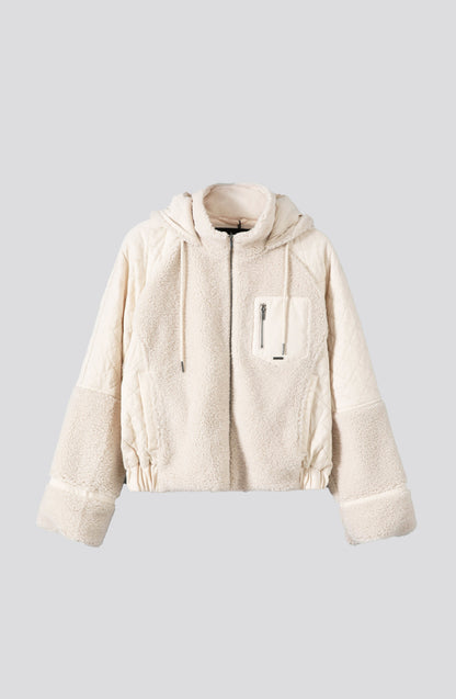 Chiporro Sherpa Quilt Ecru