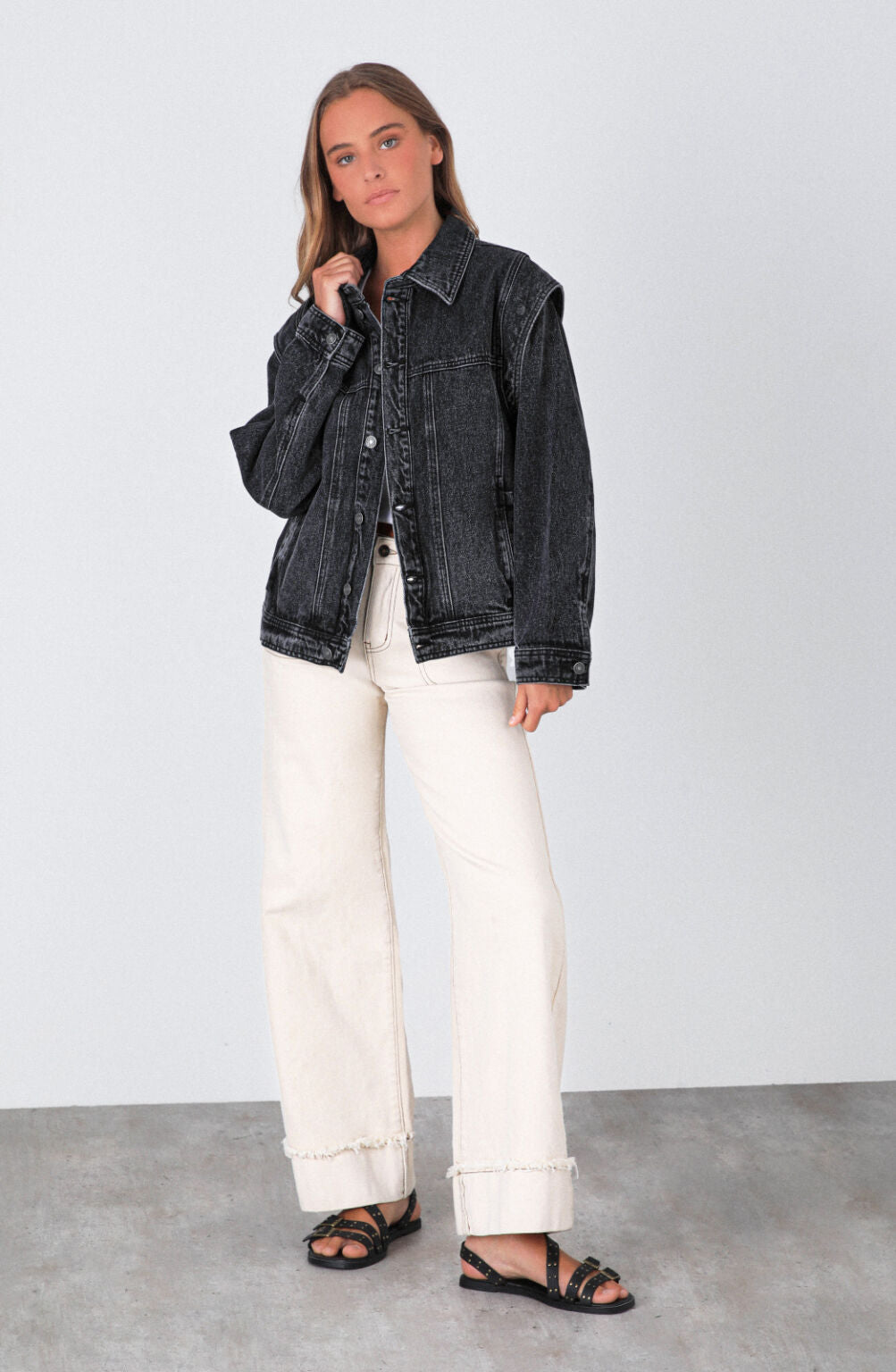 Chaqueta Jeans Black