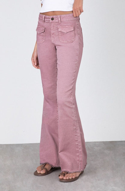 Pantalón Flare Pocket Pink