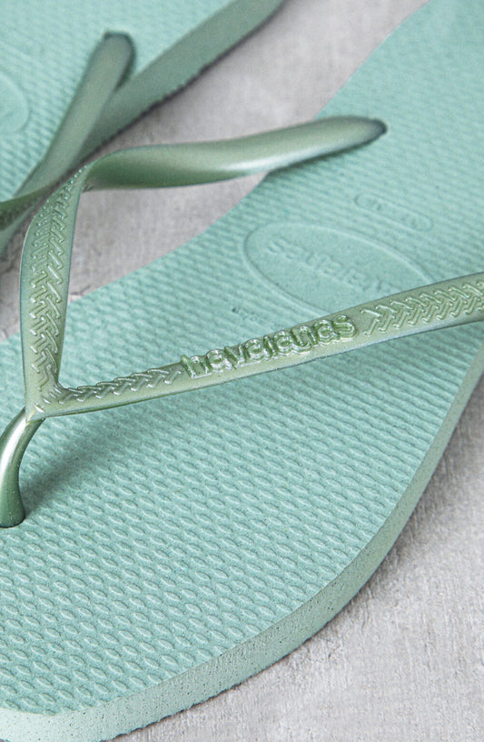 Havaiana Slim Square Smoke Green