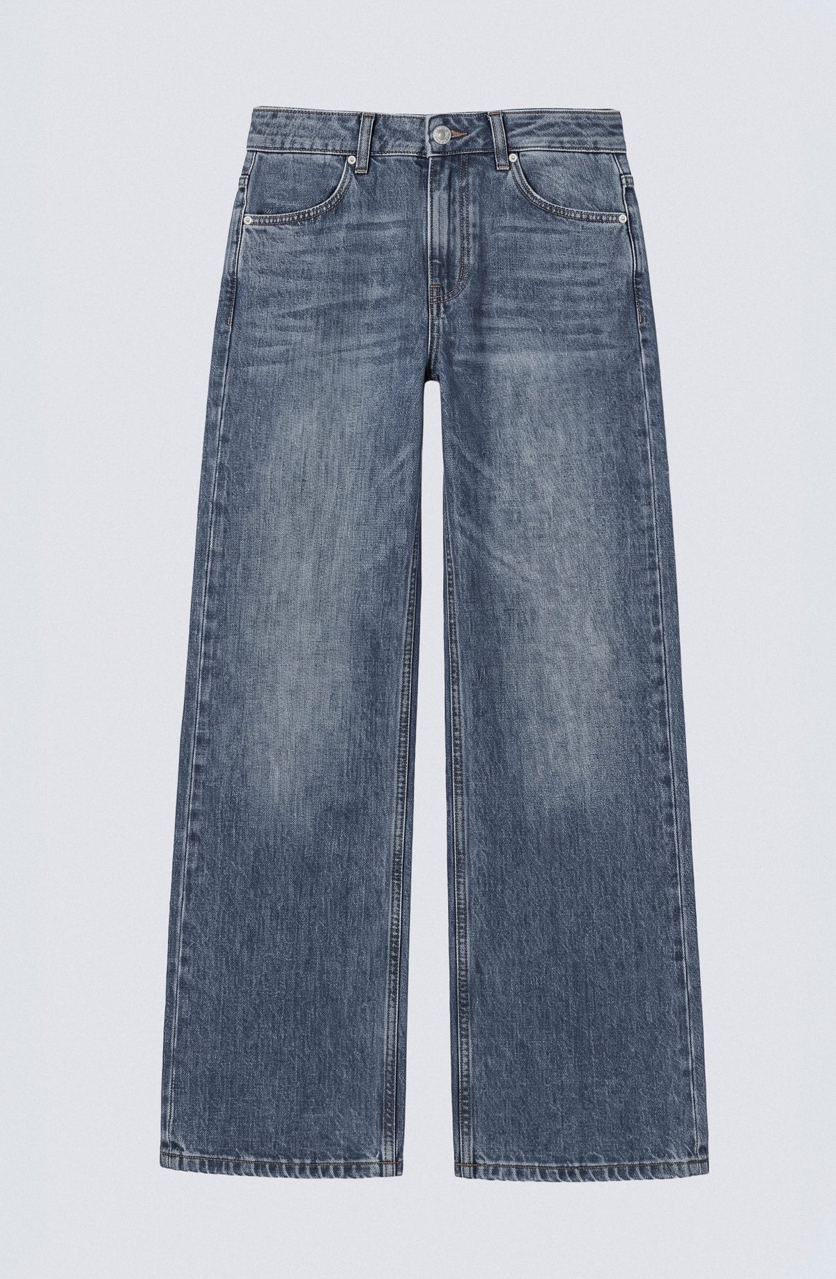 Pantalón Básico Denim Blue