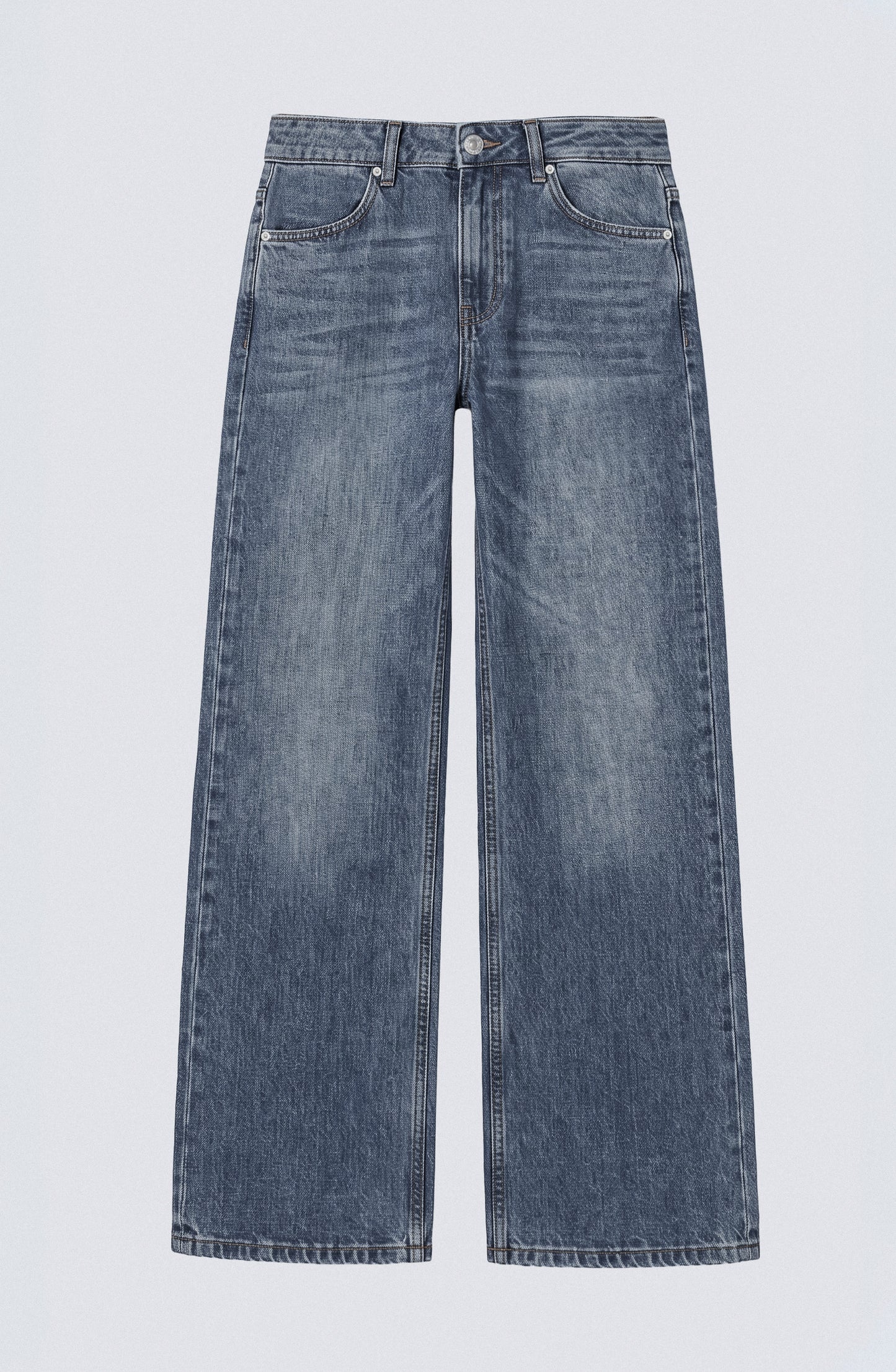 Pantalón Básico Denim Blue