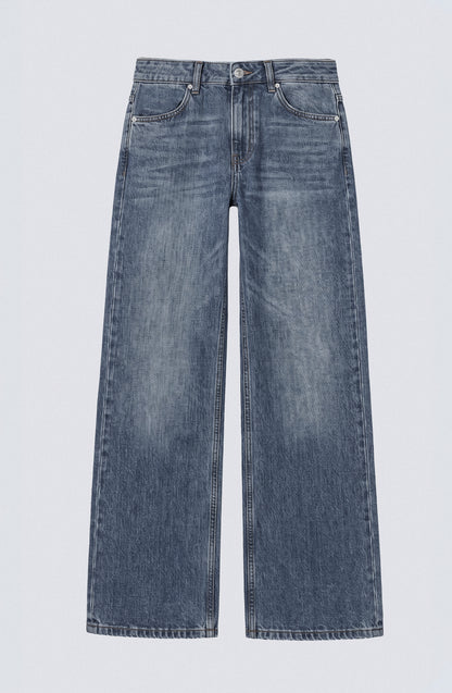 Pantalón Básico Denim Blue