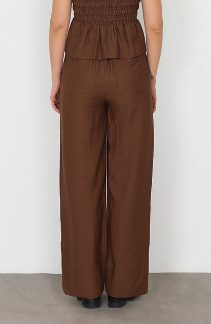 Pantalón Lino Brown