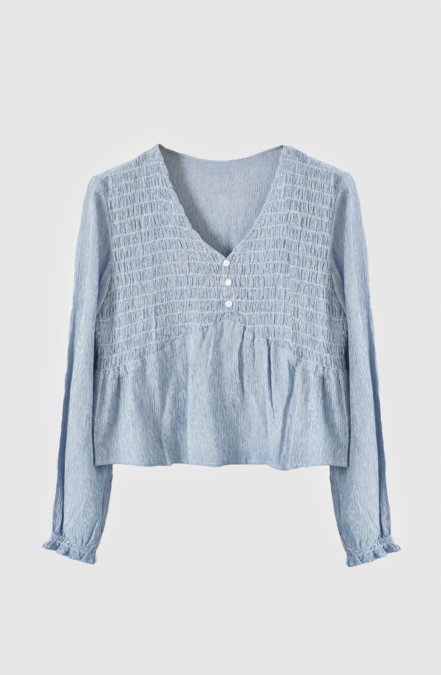 Blusa Panal Líneas Blue