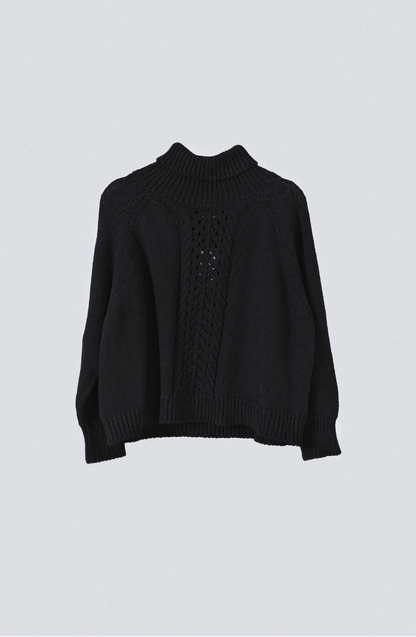 Sweater Cuello Tortuga Black