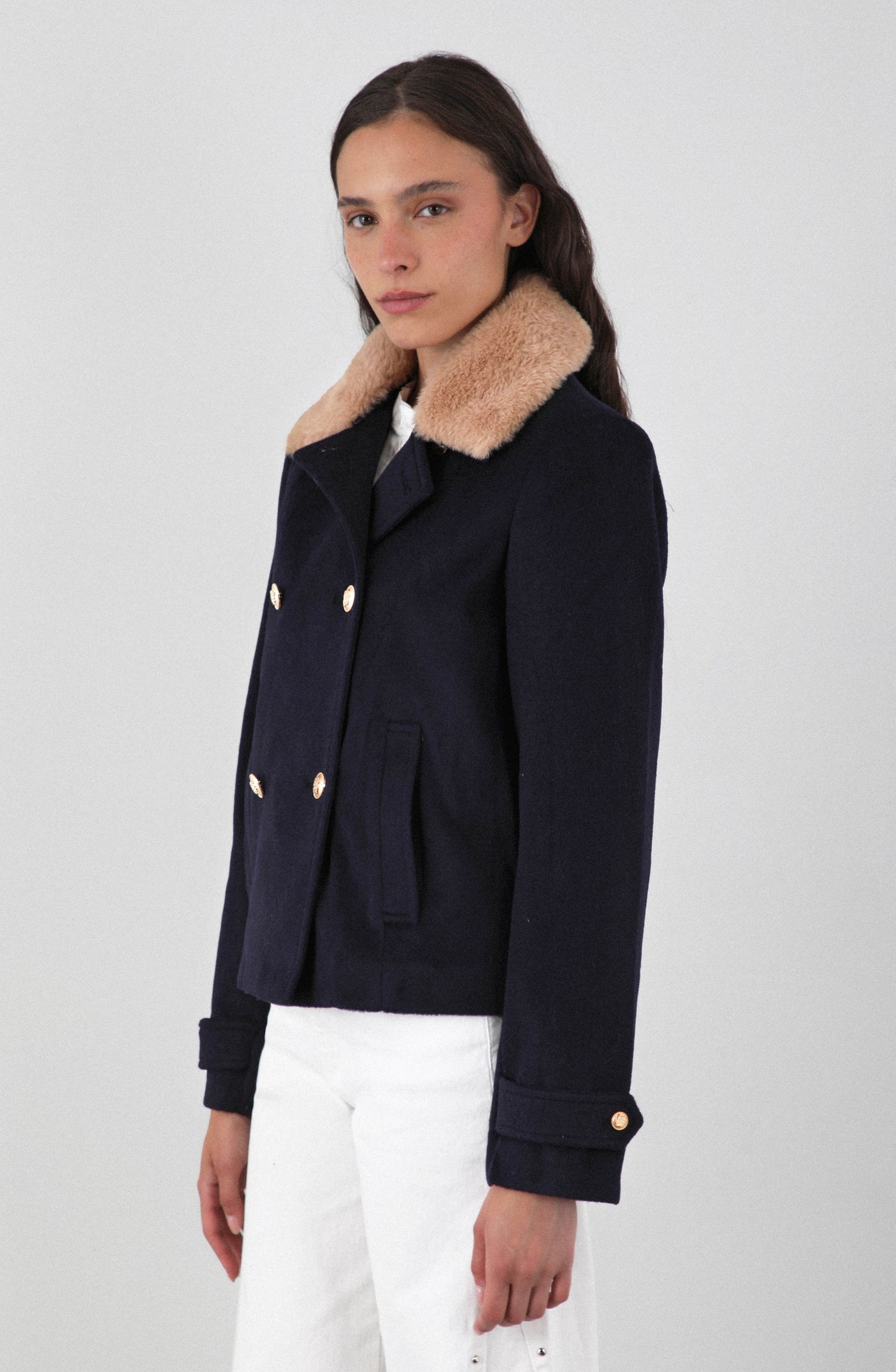 Chaqueta Marinera Cuello Desmontable