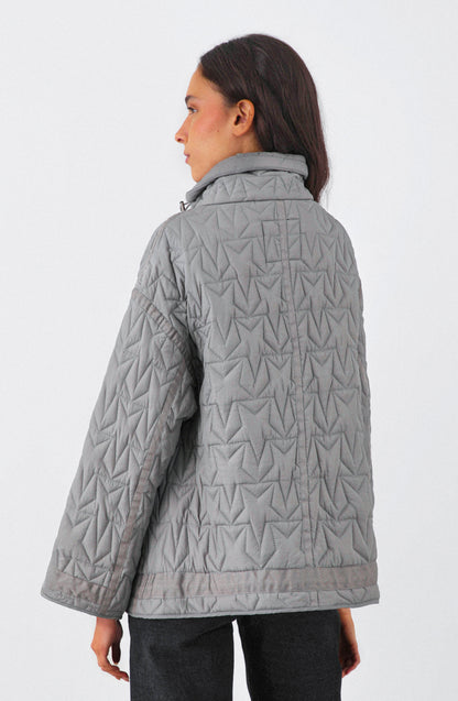 Chaqueta Acolchada Ajustable Gray