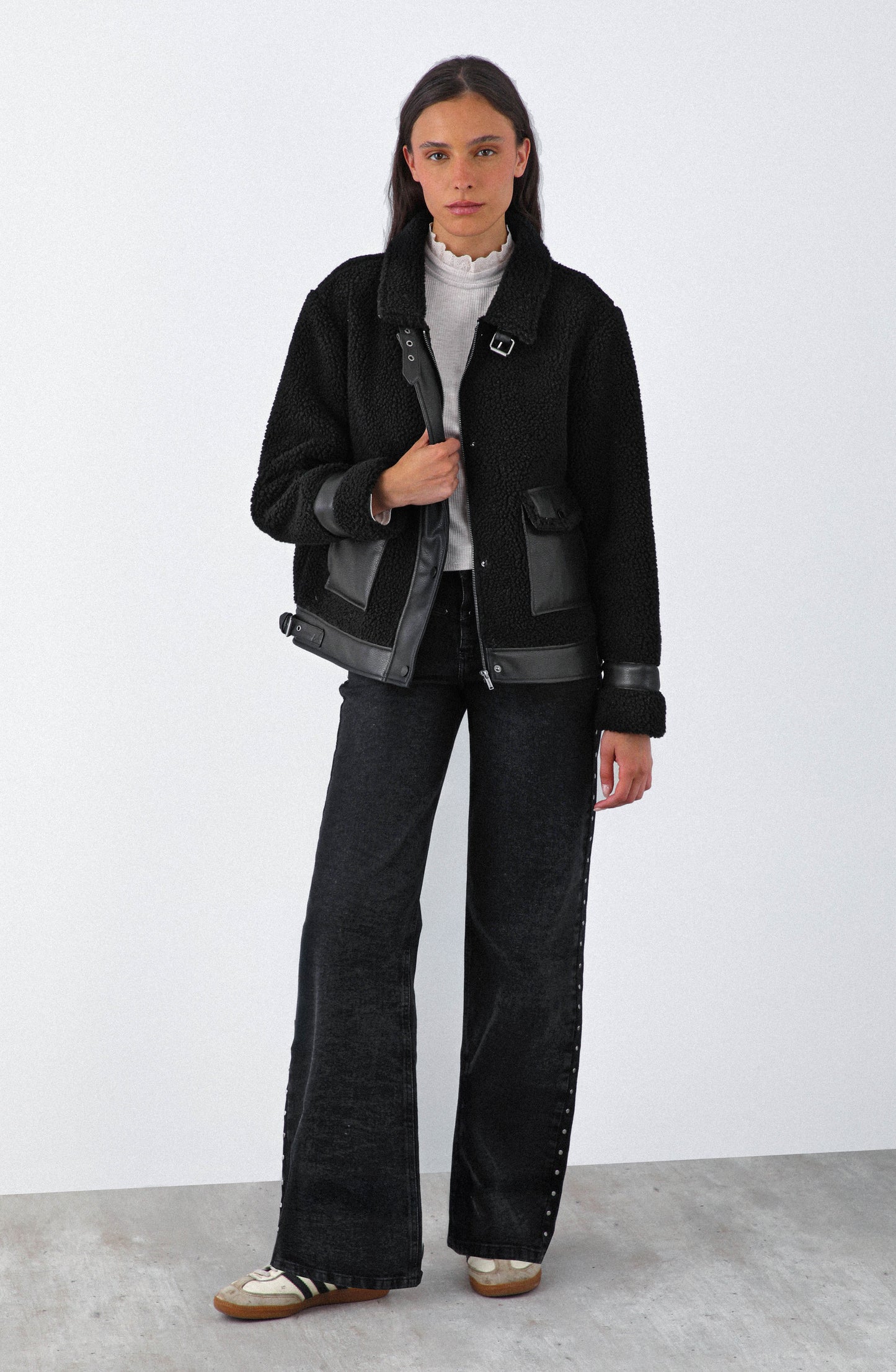 Chiporro Aviadora Pu Black