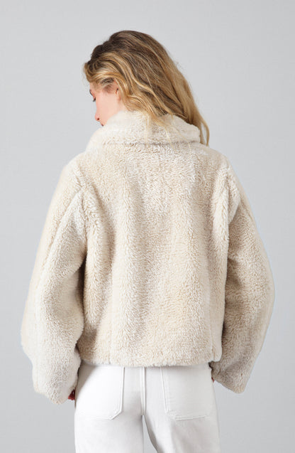 Chiporro Botones PU Ecru