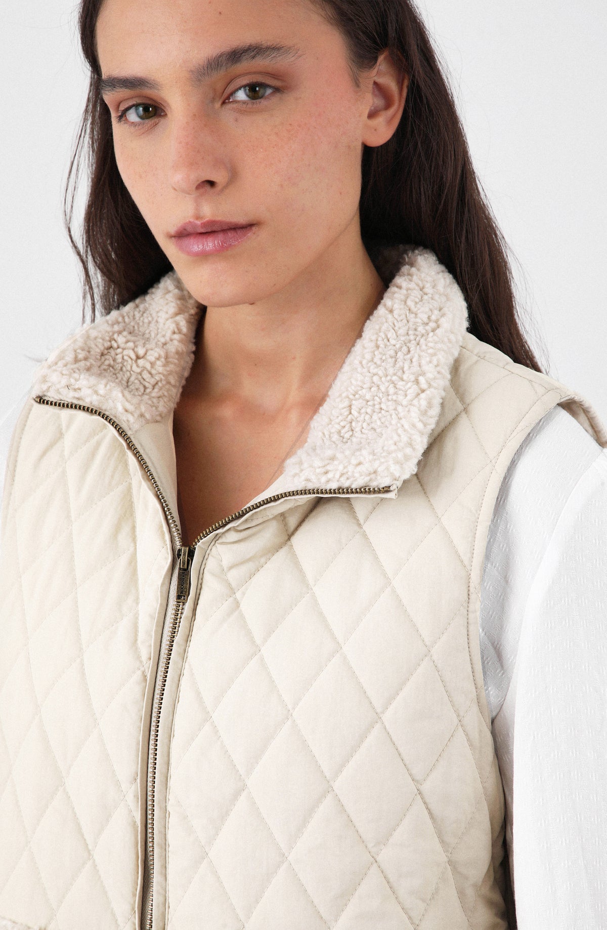 Chiporro Vest Acolchado Beige