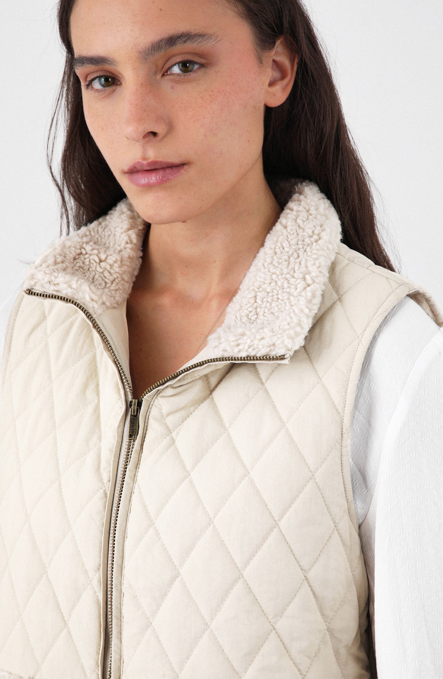Chiporro Vest Acolchado Beige