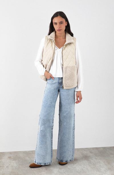 Chiporro Vest Acolchado Beige