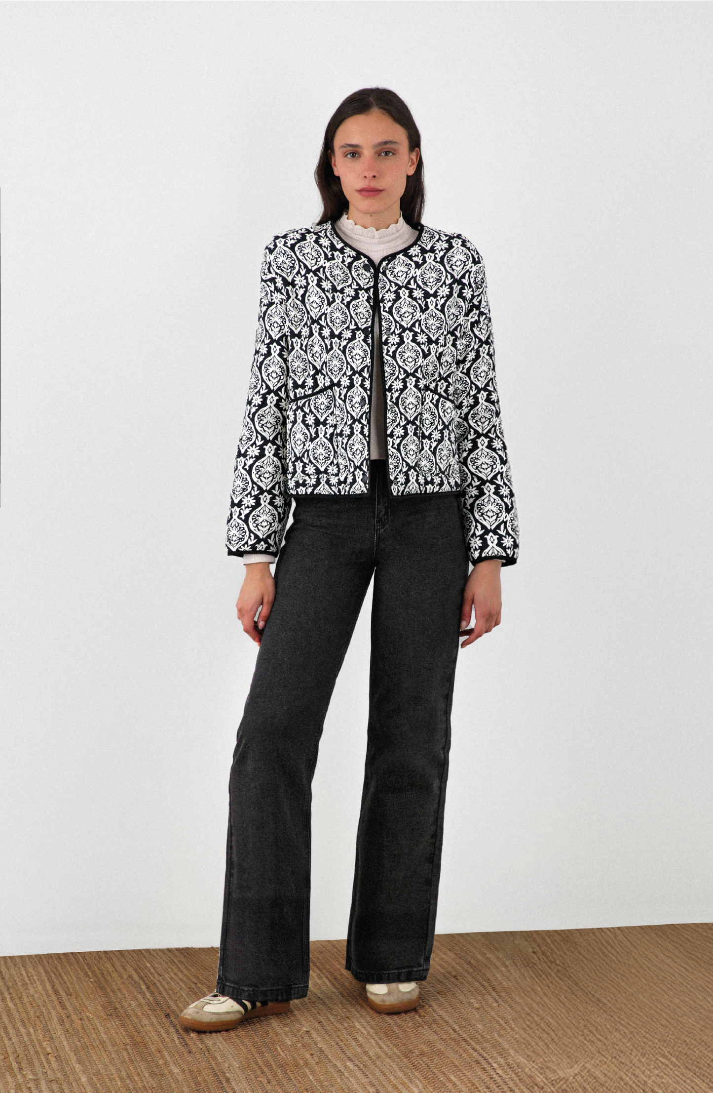 Chaqueta Acolchada Black