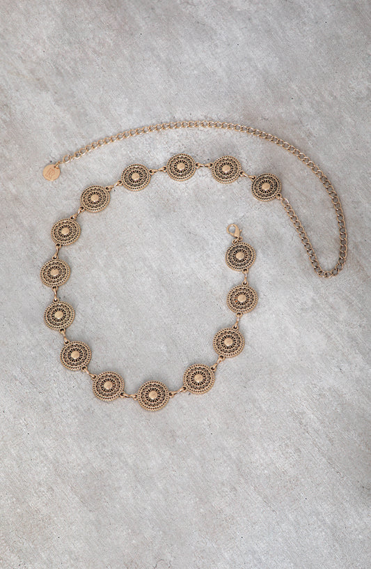 Cinturón Metálico Antique