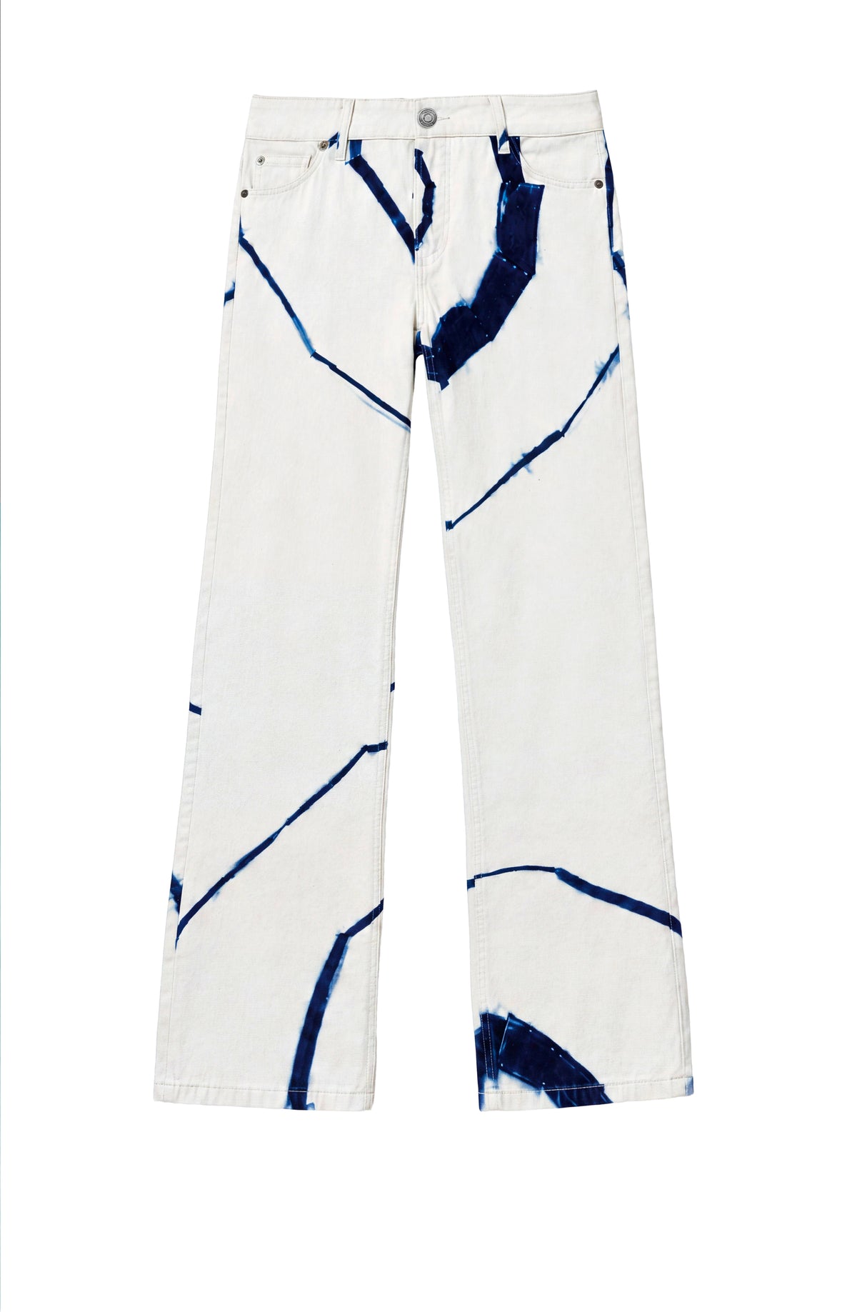 Pantalón Tie Dye White