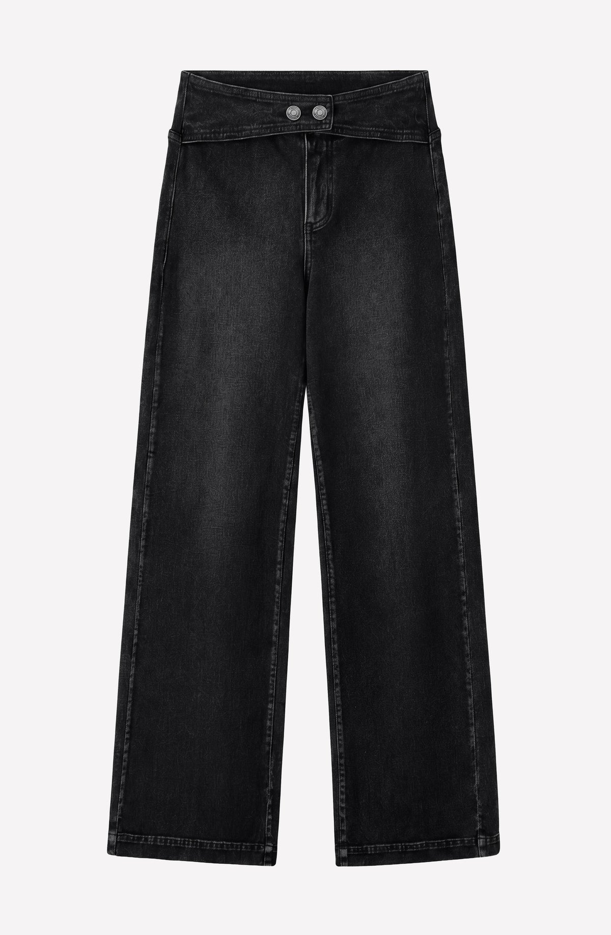 Pantalón Pretina Dos Botones Grey