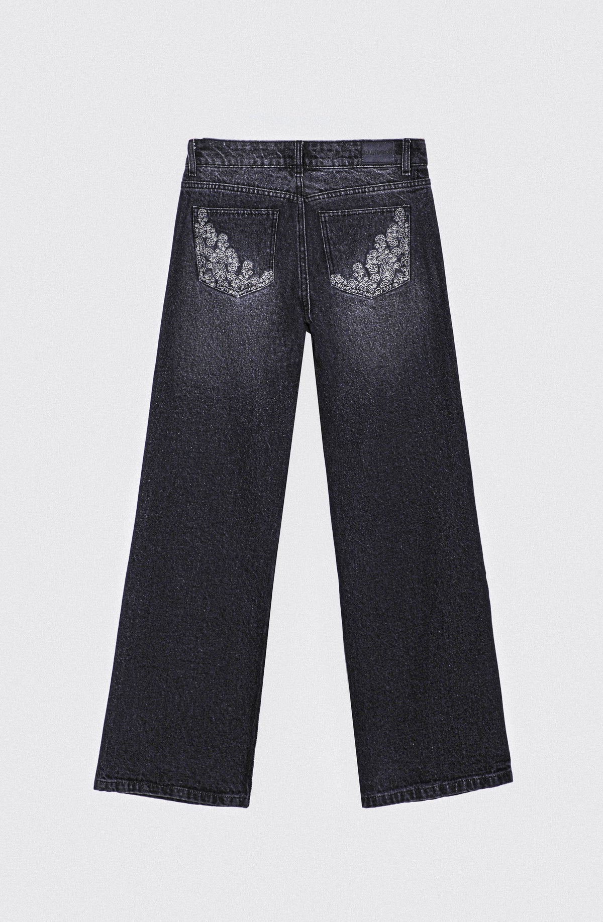 Pantalón Paisley Lurex Black