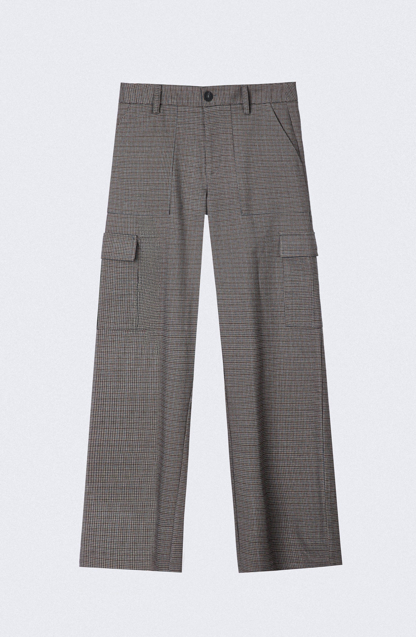 Pantalón Tejido Cargo Brown