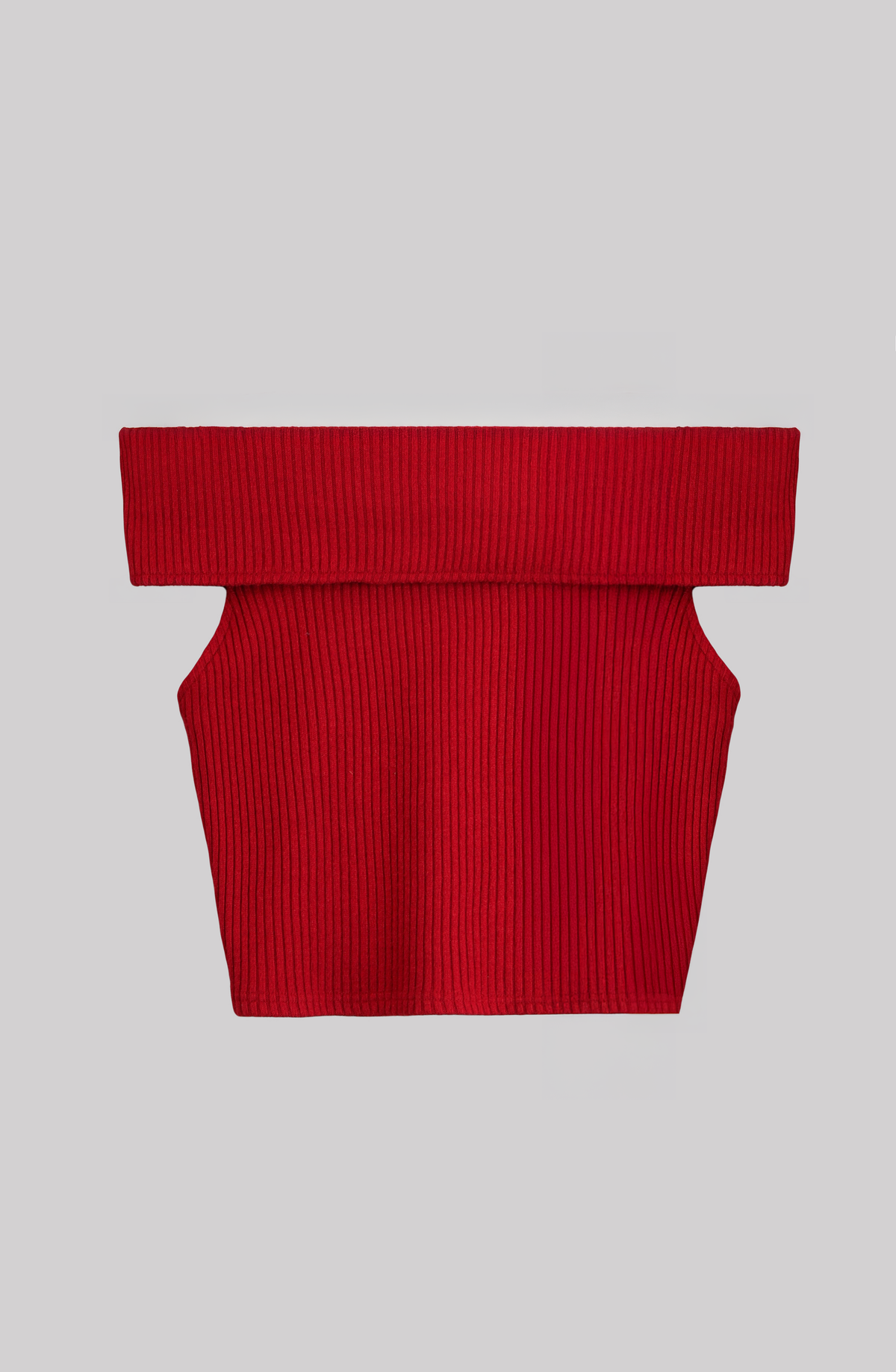 Top Bardot Red