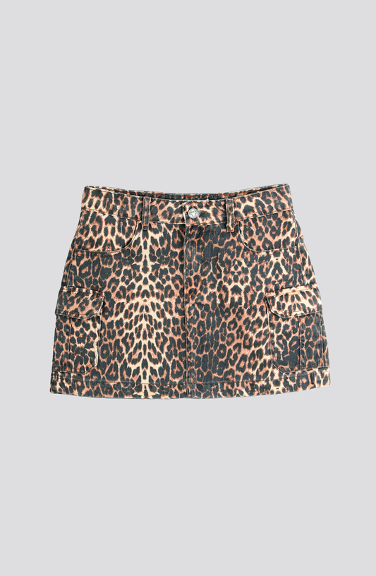 Falda Cargo Animal Print