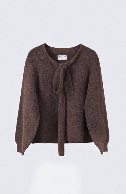 Sweater Lazo Frontal Brown