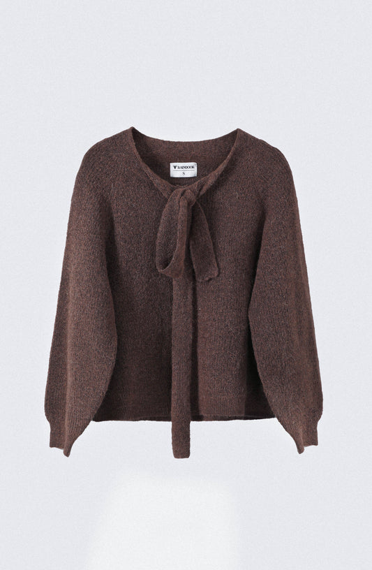 Sweater Lazo Frontal Brown