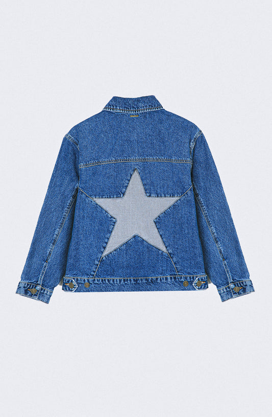 Chaqueta Denim Estrella Blue