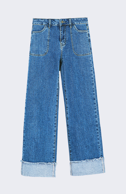 Pantalón Wide Leg Sun Sky