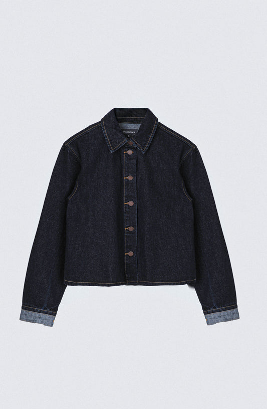 Sobrecamisa Denim Navy